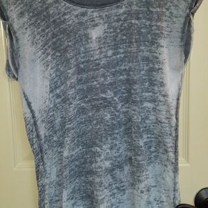 If It Were Me grey burnout muscle shirt